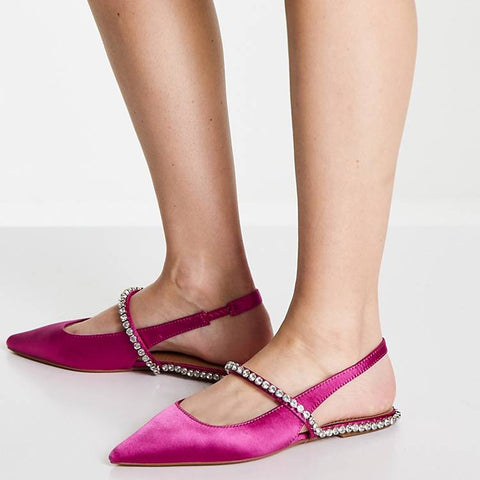 ASOS Design  Women's Fuchsia Casual Shoes ANS218(SHOES 57) shr