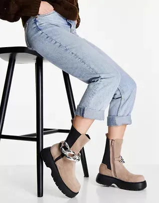 ASOS Design  Women's Mink Boots ANS524
