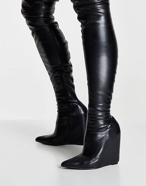 ASOS Design  Women's Black Boot ANS211