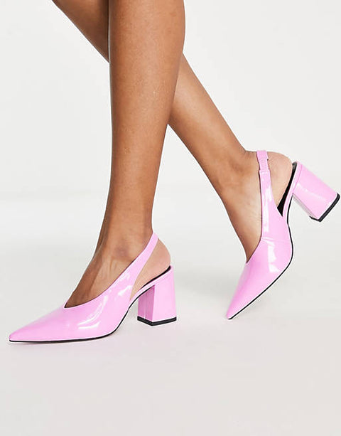 ASOS Design Women's Lilac Heeled ANS98 (Shoes98) shr