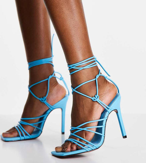 TopShop  Women's Blue Heels ANS910