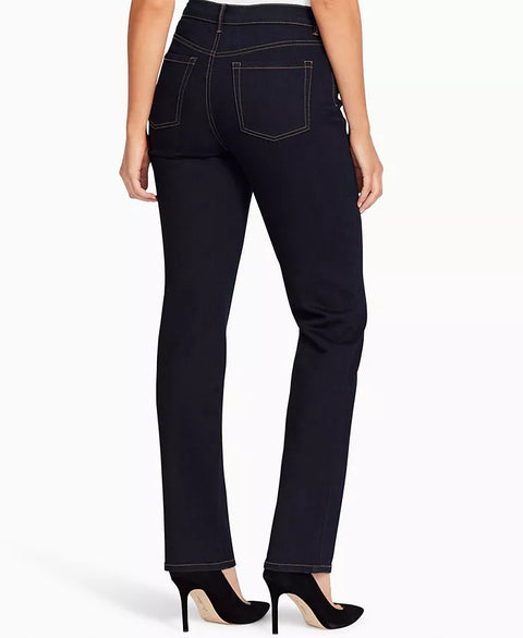 Gloria Vanderbilt Women's Navy Amanda High Rise Straight-Leg Jeans | Gloria Vanderbilt In Lebanon
