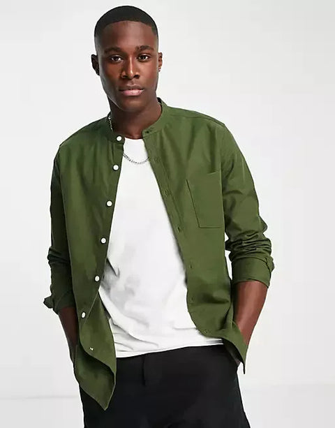 Asos Design Men's Khaki Shirt ANF677