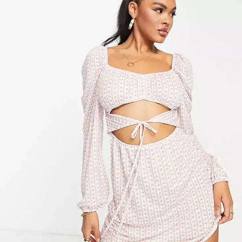 Asos Design Women's Multicolor Dress ANF1953