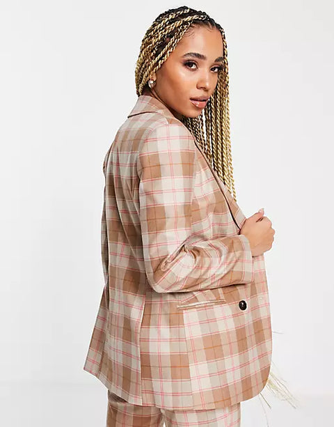 Asos Design Women's Multicolor Blazer ANF1661