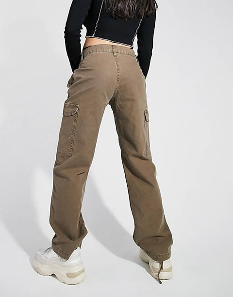 ASOS Design Women's Brown Trouser ANF436 (LR58)(zone 5)