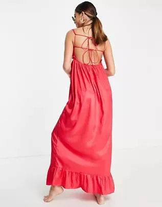 ASOS Design Maternity Women's Raspberry Dress ANF1817