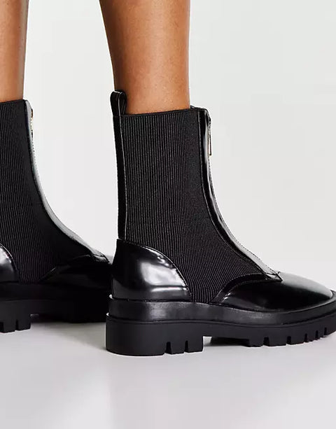 Miss Selfridge Women's Black Boots ANS600