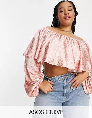 Asos Design Women's Pink Blouse ANF754