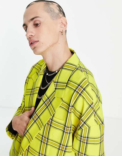 ASOS Design Men's Multicolor Blazer ANF2200