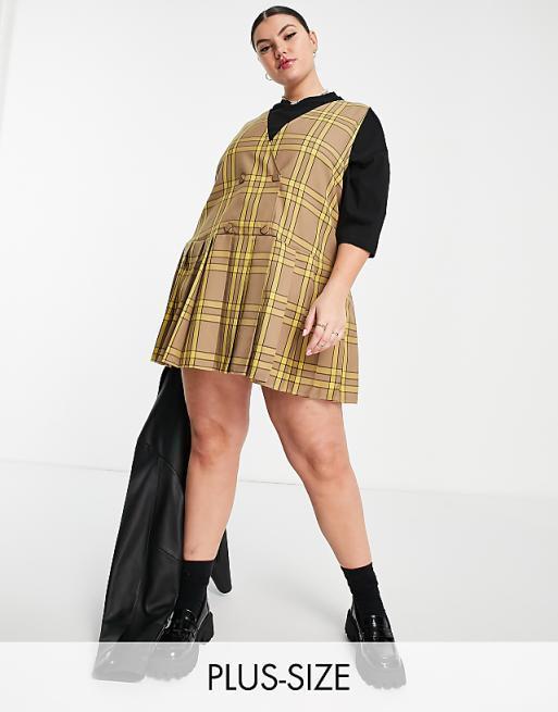 Collusion Women's Brown Mini Dress ANF2654