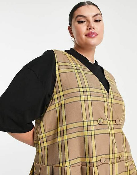 Collusion Women's Brown Mini Dress ANF2654