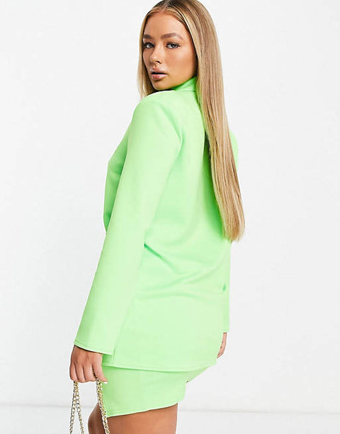 Asos Design Women's Lime Blazer 106385563 ANF365 (AN87,AN89) shr