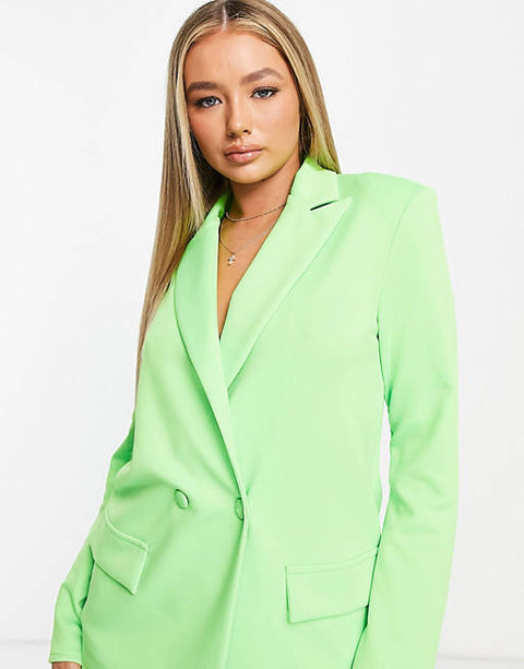 Asos Design Women's Lime Blazer 106385563 ANF365 (AN87,AN89) shr