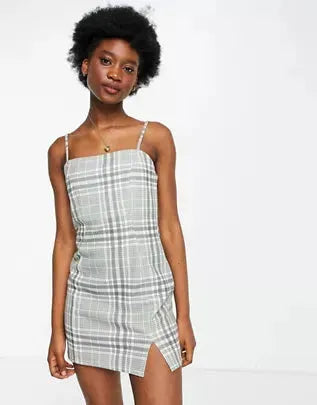 Asos Design  Women's Khaki Dress ANF1265