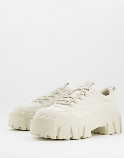 ASOS Design Men's Beige Sneaker Shoes ANS494 shr