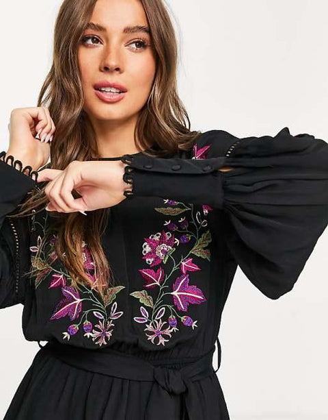 ASOS Design Women's Black Sweatshirt ANF2698