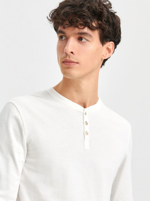 Sinsay Men's White Long Sleeve Blouse |Sinsay In Lebanon