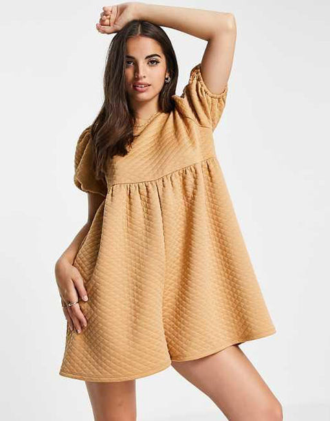 ASOS Design Women's Camel Romper ANF3400
