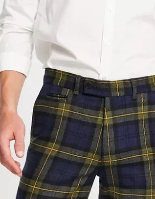 ASOS DESIGN Men's Multicolor Trouser ANF1507