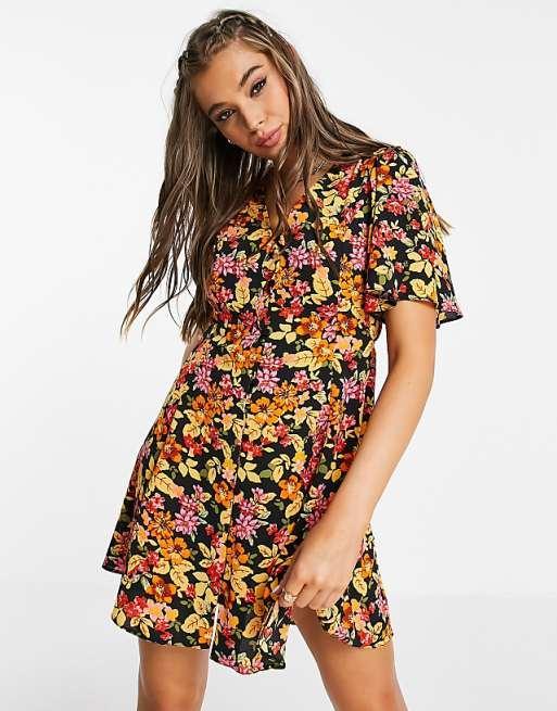 Asos Design Women's Multicolor Dress ANF2719