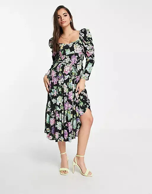 Miss Selfridge Women's Multicolor Dress ANF1843