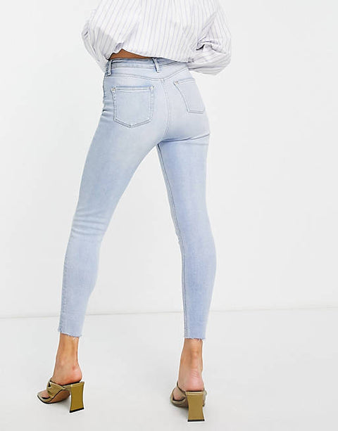 Miss Selfridge Women's Light Blue Jeans ANF488 (LR 78)