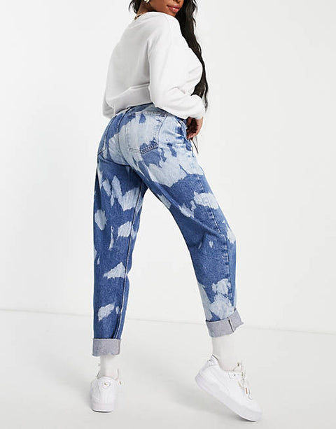 ASOS Design Women's Blue Jeans ANF417 (LR52)(st6,7)