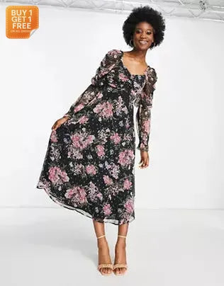 Miss Selfridge Women's Multicolor Dress ANF798