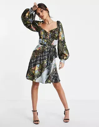 Asos Design Women's Multicolor Dress ANF898