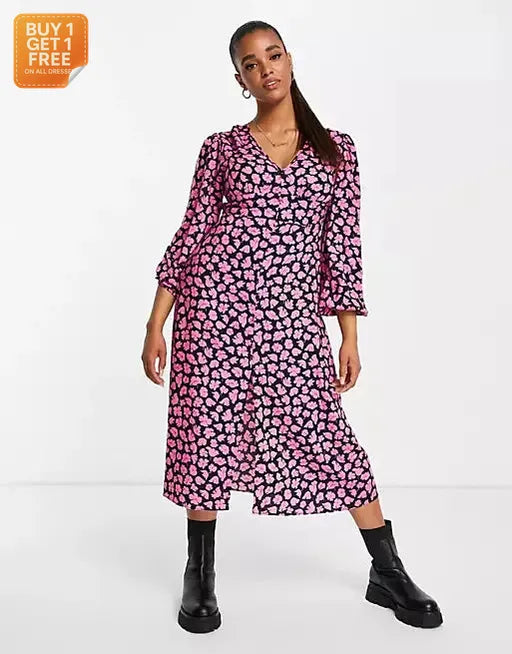 Miss Selfridge Women's Multicolor Dress ANF799