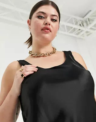 Asos Design Women's Black Dress ANF1898