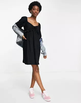 Miss Selfridge Women's Black Dress ANF1864