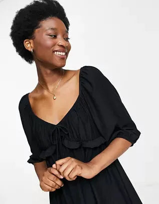 Miss Selfridge Women's Black Dress ANF1864