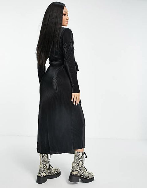 Topshop Women's Black Maternity Dress ANF2710
