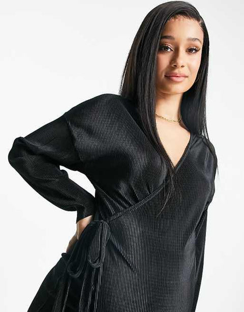 Topshop Women's Black Maternity Dress ANF2710