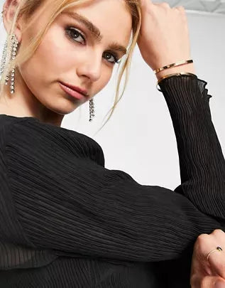 Asos Design Women's Black Dress ANF887