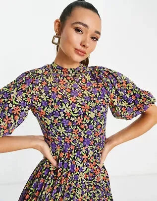 Asos Design Women's Multicolor Dress ANF838