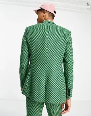 Asos Design Men's Multicolor Blazer ANF2113