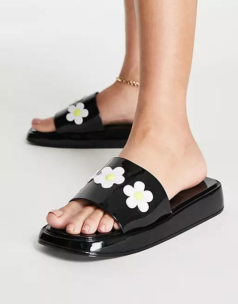 ASOS Design Women's Black Slipper ANS626