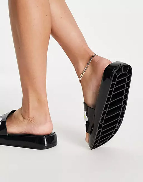 ASOS Design Women's Black Slipper ANS626