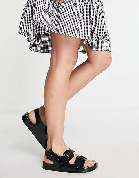 ASOS Design Women's Black Sandal ANS490 shr