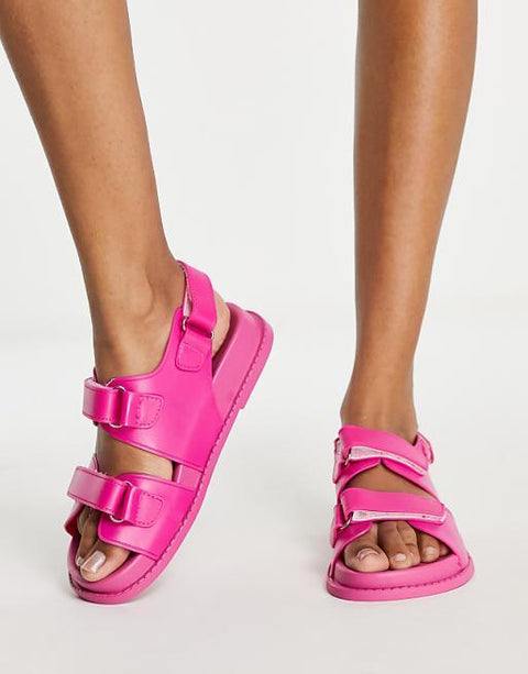 Asos Design Women's Pink Sandal ANS935