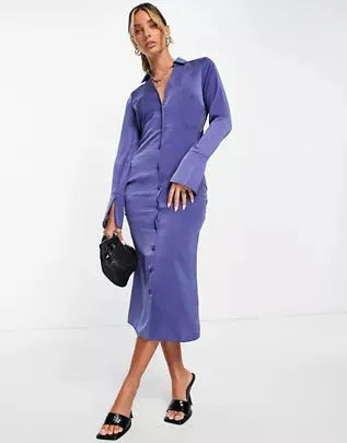Asos Design Women's Blue Dress ANF1099