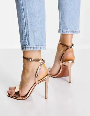 Asos Design Women's Rose Gold Heel ANS613