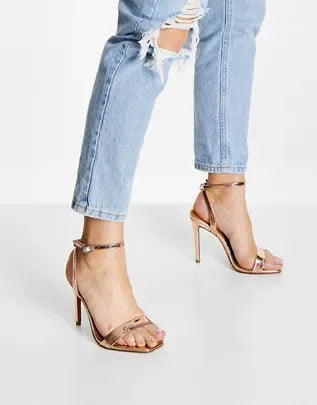 Asos Design Women's Rose Gold Heel ANS613