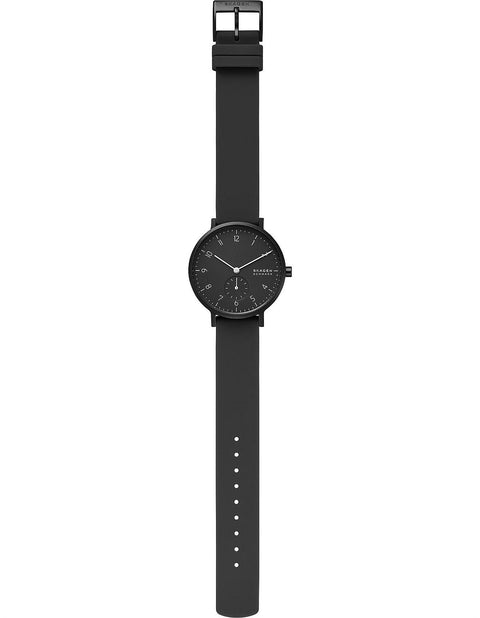 Skagen Men's Black Aaren Kulor Analogue Watch | Skagen In Lebanon
