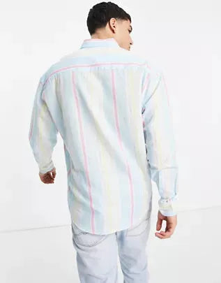 Asos Design Men's Multicolor Shirt ANF664
