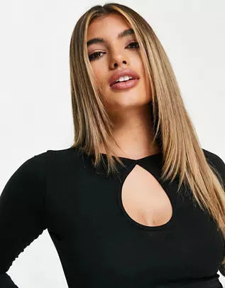 Asos Design  Women's Black Blouse ANF710