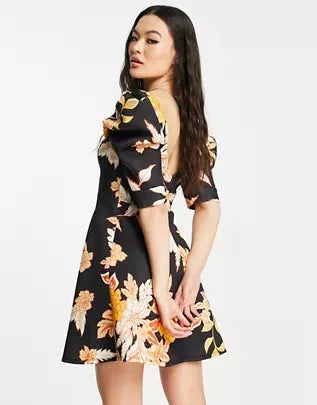 Asos Design Women's Multicolor Dress ANF778